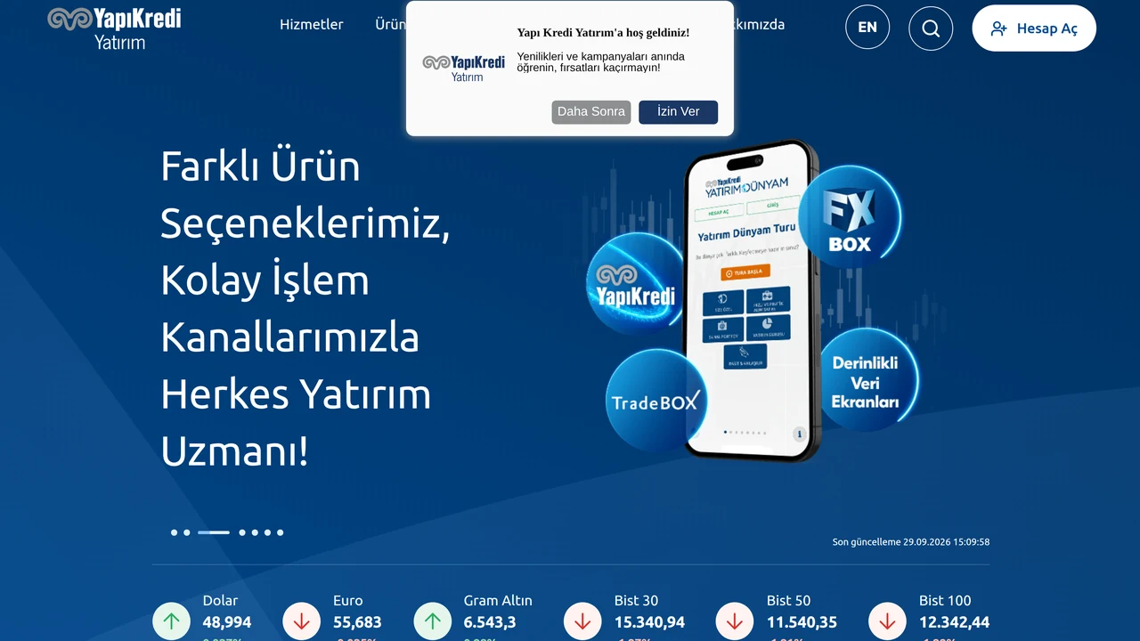 Yapı Kredi Yatırım İncelemesi